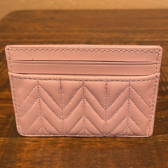 Coach Pink Quilted Leather Card Holder (NWOT) - Picture 3 of 4